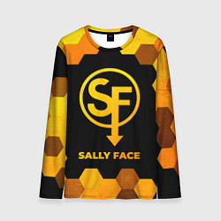 Лонгслив мужской Sally Face - gold gradient, цвет: 3D-принт
