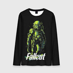 Лонгслив мужской Fallout green, цвет: 3D-принт