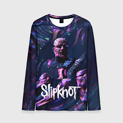 Лонгслив мужской Slipknot: guitar, цвет: 3D-принт