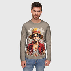 Лонгслив мужской Монки Ди Руфи - One Piece, цвет: 3D-принт — фото 2