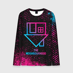 Лонгслив мужской The Neighbourhood - neon gradient, цвет: 3D-принт