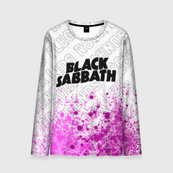 Мужской лонгслив Black Sabbath rock legends посередине