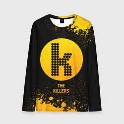 Лонгслив мужской The Killers - gold gradient, цвет: 3D-принт
