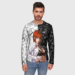 Лонгслив мужской Makima - Chainsaw man, цвет: 3D-принт — фото 2