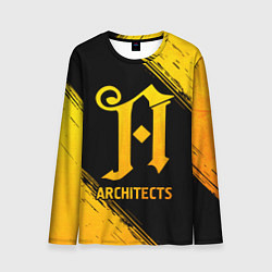 Лонгслив мужской Architects - gold gradient, цвет: 3D-принт