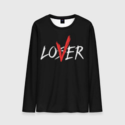 Лонгслив мужской Lover loser, цвет: 3D-принт