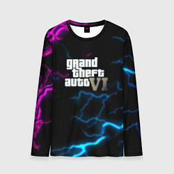 Лонгслив мужской Grand theft auto storm, цвет: 3D-принт