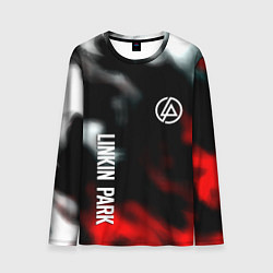 Лонгслив мужской Linkin park flame, цвет: 3D-принт