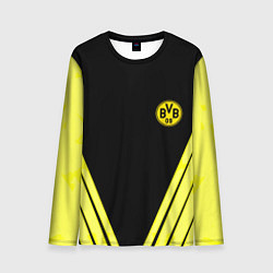 Лонгслив мужской Borussia geometry yellow, цвет: 3D-принт