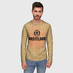 Лонгслив мужской Wasteland со значком рейнджера, цвет: 3D-принт — фото 2