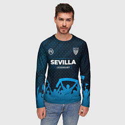 Лонгслив мужской Sevilla legendary форма фанатов, цвет: 3D-принт — фото 2