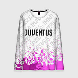 Лонгслив мужской Juventus pro football посередине, цвет: 3D-принт