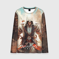 Лонгслив мужской Assassins creed большой город, цвет: 3D-принт