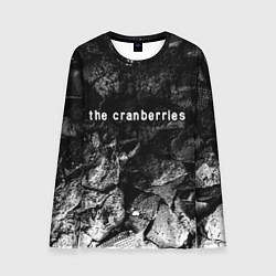 Лонгслив мужской The Cranberries black graphite, цвет: 3D-принт