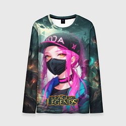 Лонгслив мужской League Of Legends Akali Kda, цвет: 3D-принт