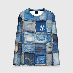 Мужской лонгслив Patchwork - New York yankees baseball team