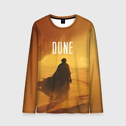 Лонгслив мужской Дюна - пустыня, цвет: 3D-принт