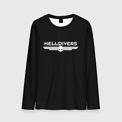 Лонгслив мужской Helldivers Logo, цвет: 3D-принт