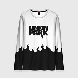 Лонгслив мужской Linkin park rock fire, цвет: 3D-принт