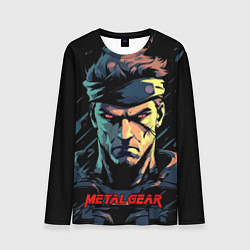Лонгслив мужской Веном Снейк Metal gear game, цвет: 3D-принт