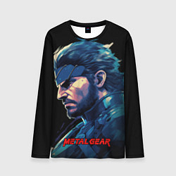 Лонгслив мужской Веном Снейк Metal gear game, цвет: 3D-принт