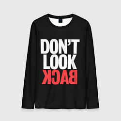 Лонгслив мужской Dont look back - the call, цвет: 3D-принт