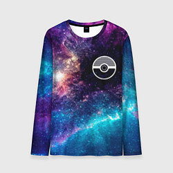 Мужской лонгслив Pokemon space anime