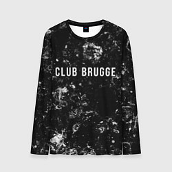 Лонгслив мужской Club Brugge black ice, цвет: 3D-принт