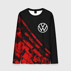 Лонгслив мужской Volkswagen sport grunge, цвет: 3D-принт
