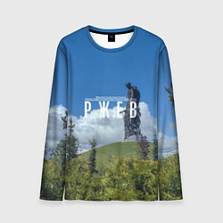 Лонгслив мужской Ржев Мемориал Советскому Солдату, цвет: 3D-принт