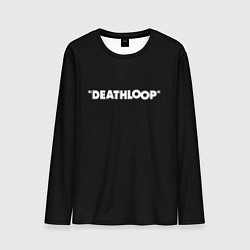 Лонгслив мужской Deathloop logo, цвет: 3D-принт