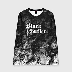 Лонгслив мужской Black Butler black graphite, цвет: 3D-принт