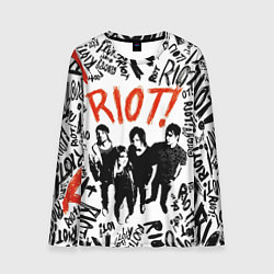 Лонгслив мужской Paramore - riot, цвет: 3D-принт