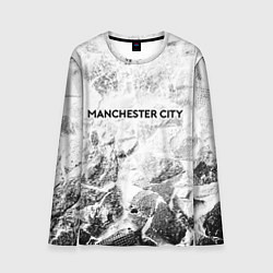 Мужской лонгслив Manchester City white graphite