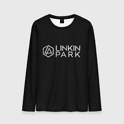 Лонгслив мужской Linkin parrk logo chester, цвет: 3D-принт