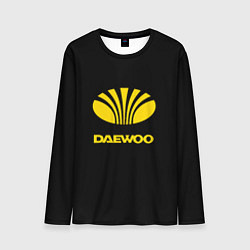 Лонгслив мужской Daewoo logo yellow, цвет: 3D-принт