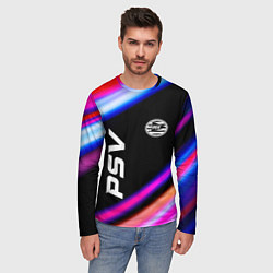 Лонгслив мужской PSV speed game lights, цвет: 3D-принт — фото 2