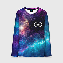 Лонгслив мужской JAC space auto, цвет: 3D-принт