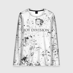 Лонгслив мужской Joy Division dirty ice, цвет: 3D-принт