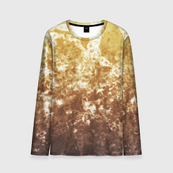 Лонгслив мужской Абстракция - yellow sad weather, цвет: 3D-принт