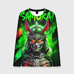 Лонгслив мужской Samurai green, цвет: 3D-принт