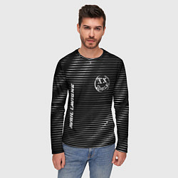 Лонгслив мужской Avril Lavigne metal rock lines, цвет: 3D-принт — фото 2