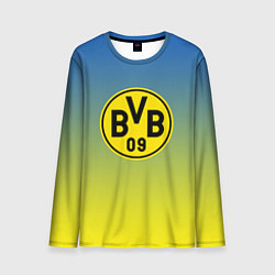 Лонгслив мужской Borussia gradient, цвет: 3D-принт