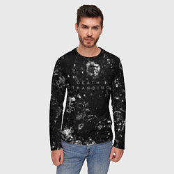 Лонгслив мужской Death Stranding black ice, цвет: 3D-принт — фото 2