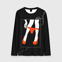 Лонгслив мужской Happy friday, цвет: 3D-принт