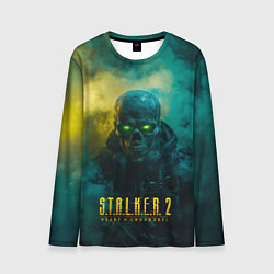 Лонгслив мужской Stalker 2 скелет в форме, цвет: 3D-принт