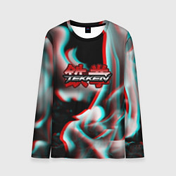 Лонгслив мужской Tekken fire glitch, цвет: 3D-принт