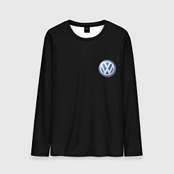 Лонгслив мужской Volkswagen logo auto, цвет: 3D-принт