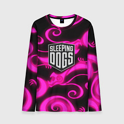 Мужской лонгслив Sleeping dogs japan gta dragon