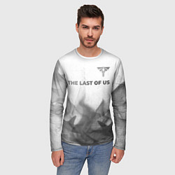 Лонгслив мужской The Last Of Us - white gradient посередине, цвет: 3D-принт — фото 2